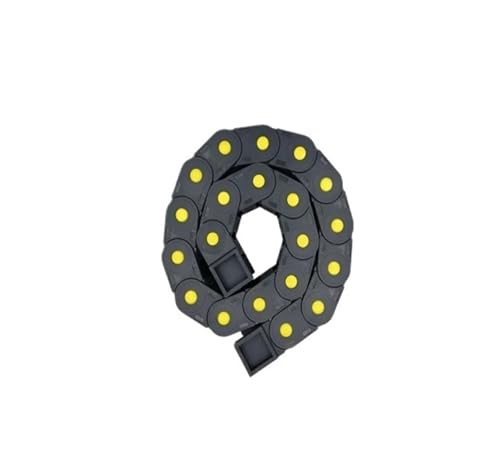 Kabel-Schleppkette 20x25 20x38 20x50 20x57 20x70 20x77 20x103mm Nylon Mochine Schleppleine Kabelkette Nicht öffnende geschlossene Schleppkette L1m for CNC(125mm,20X38 MM_ENCLOSED) von VARNOK