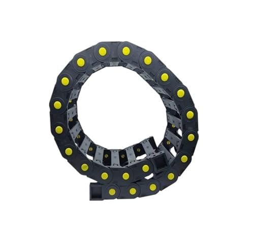 Kabel-Schleppkette 25x25 25x38 25x50 25x57 25x70 25x77 25x103mm Nylon Mochine Schleppleine Kabelkette Nicht öffnende geschlossene Schleppkette L1m for CNC(75mm,25X50 MM_NON-OPENING) von VARNOK