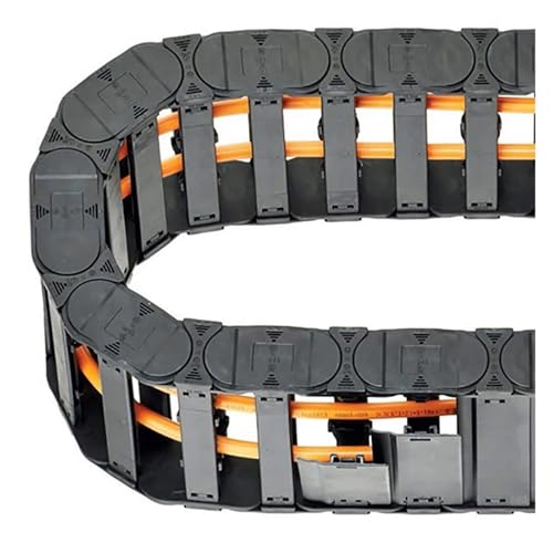 Kabel-Schleppkette Kabelkette, 1 m, flexibler Kunststoff-Schleppkabelkettendraht for 3D-Drucker und CNC-Maschine, 10 x 20/30/40 mm(10x10mm) von VARNOK