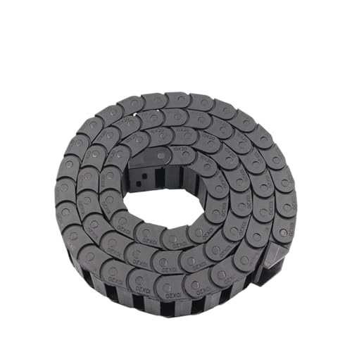 Kabel-Schleppkette Kabelketten 15x15 15x20 15x30 15x40 mm Brückentyp Nicht öffnende Schleppkette aus Kunststoff 1 Meter/Set(28mm,15x15 Mm) von VARNOK