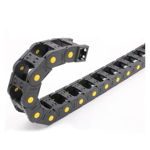 Kabel-Schleppkette Kunststoff-Schleppketten H20Q.1.S 20x38/20x50mm - Brücken-Kabelträger mit Doppelöffnung for CNC-/3D-Drucker(75mm,20x50 mm) von VARNOK