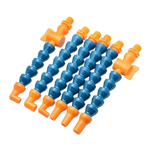 Verstellbarer Kühlschlauch, flexibler Kühlschlauch aus Kunststoff für Wasser und Öl, 3/8 Zoll (Nozzle-4367, 150 mm _ WITHOUT SWITCH) von VARNOK