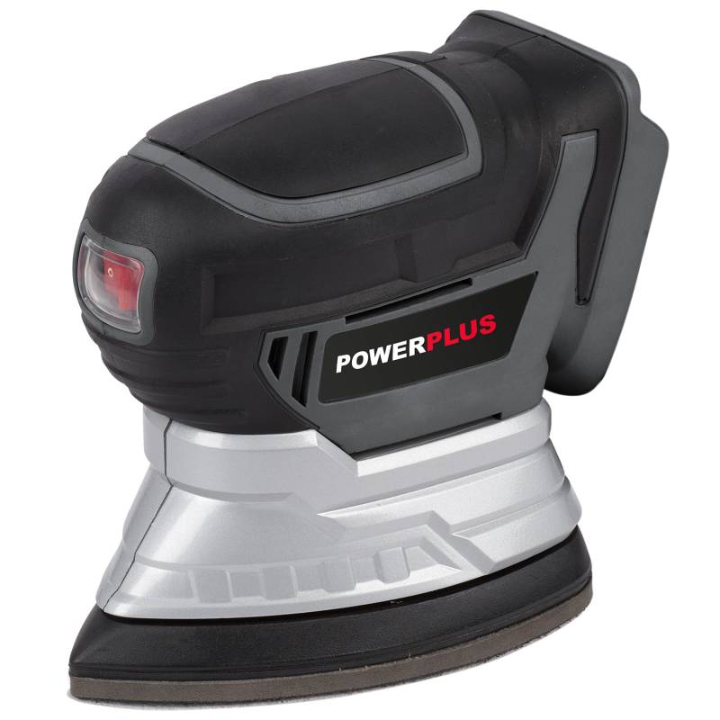 One Fits All Powerplus Akku Handschleifer 18V Li-Ion Schleifmaschine (ohne Akku) von VARO