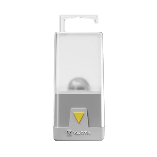 VARTA Campinglampe LED, Outdoor Ambiance L10 Camping Laterne mit Dimmfunktion und verschiedenen Farbmodi, Campingleuchte mit 3x AA Batterien, für Angeln, Outdoor, Stromausfall, Notfall, unbestückt VARTA Campinglampe LED, Outdoor Ambiance L10 Camping Laterne mit Dimmfunktion und verschiedenen Farbmodi, Campingleuchte mit 3x AA Batterien, für Angeln, Outdoor, Stromausfall, Notfall, unbestückt von VARTA