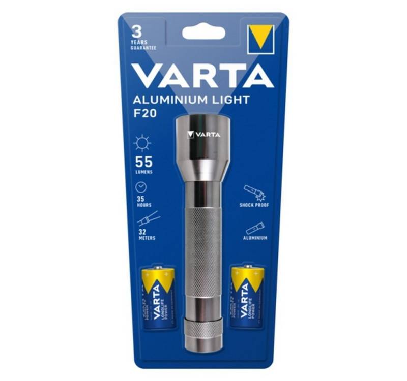 VARTA LED Taschenlampe 16607 101 421 Taschenlampe Aluminium Hand- Blinklicht LED von VARTA