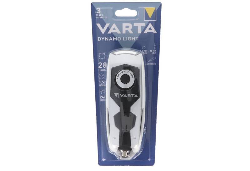 VARTA LED Taschenlampe Varta LED Taschenlampe Power Line, Dynamo Light 28 Lumen, dynamobetri von VARTA