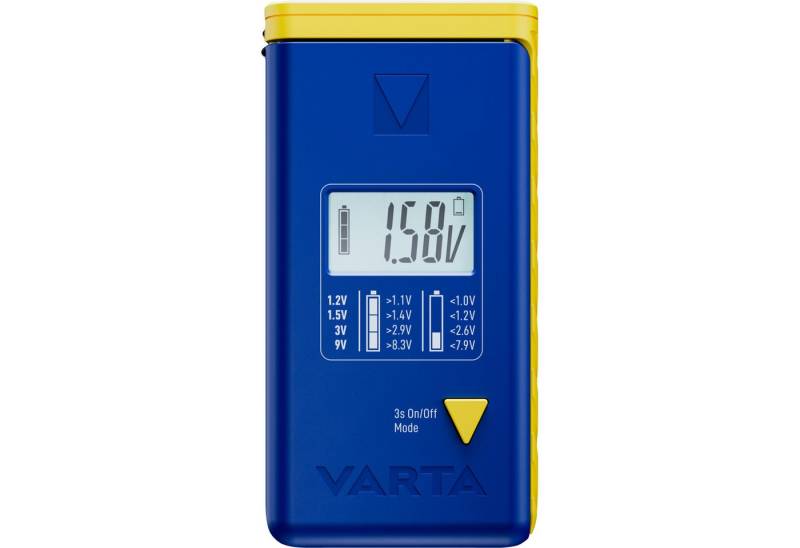 VARTA Strommessgerät VARTA Digitaler LCD Batterietester AA / AAA / C von VARTA