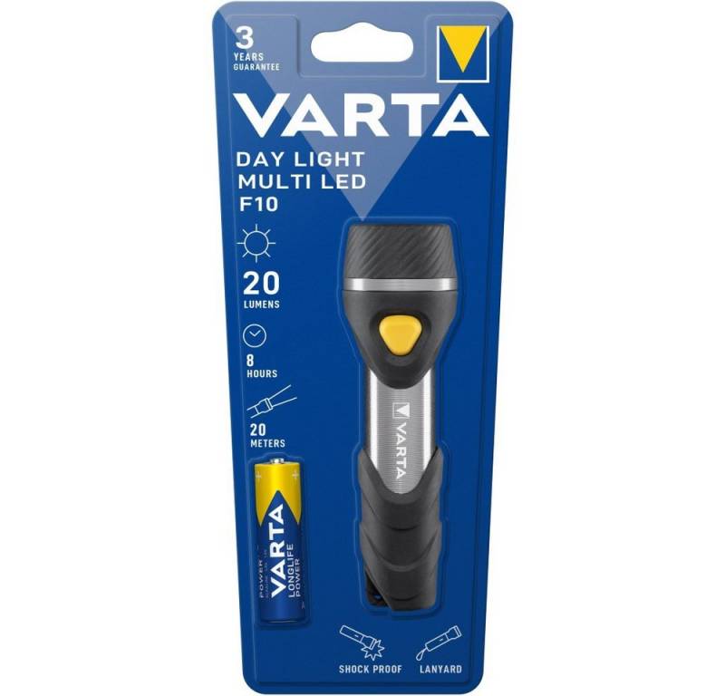 VARTA Taschenlampe Day Light Multi LED F10 Taschenlampe von VARTA