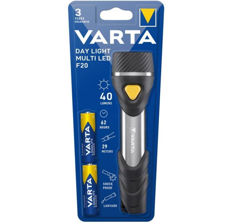 VARTA Taschenlampe Day Light Multi LED F20 Taschenlampe von VARTA