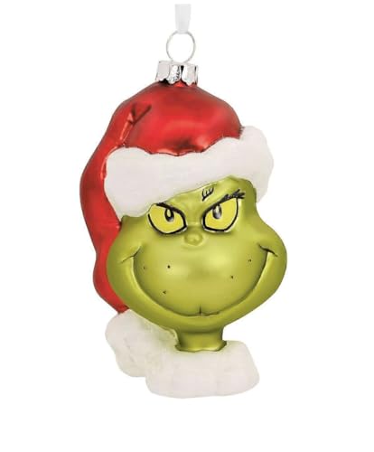 Christbaumschmuck aus Glas Der Grinch Weihnachtsdekoration aus Glas - Varzi Il Natale dal 1956 von VARZI