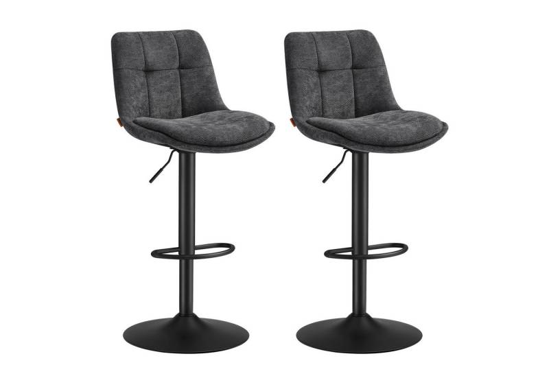 VASAGLE Barhocker Barstühle (Set, 2 St), höhenverstellbar, drehbar von VASAGLE