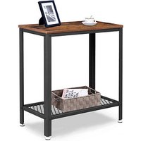 VASAGLE Beistelltisch braun 60,0 x 30,0 x 60,0 cm VASAGLE Beistelltisch braun 60,0 x 30,0 x 60,0 cm von VASAGLE