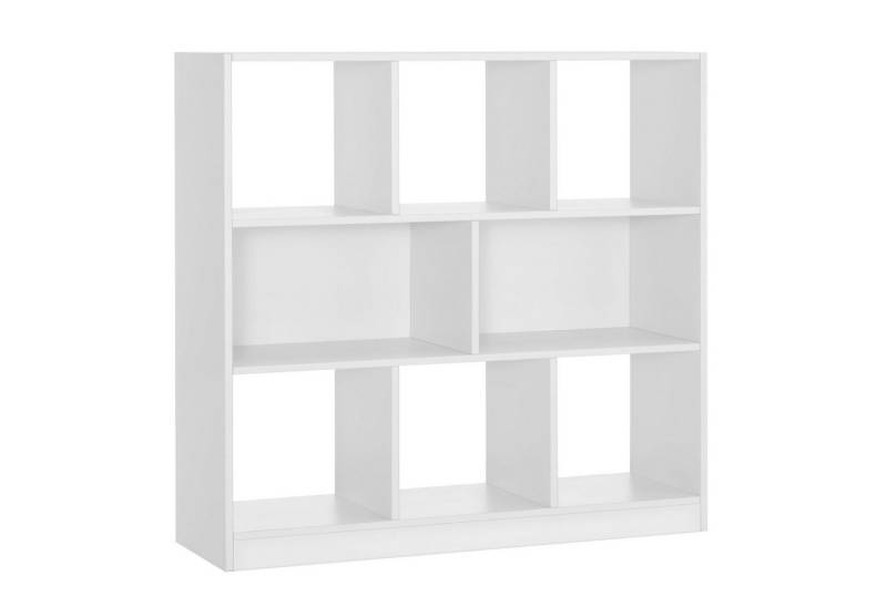 VASAGLE Bücherregal, Regal, Würfelregal, Standregal, 8 offene Fächer von VASAGLE