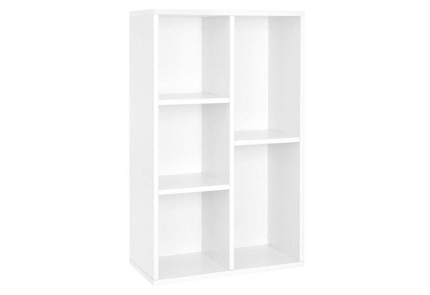 VASAGLE Bücherregal Standregal, mit 5 Fächern, 24 x 50 x 80 cm von VASAGLE