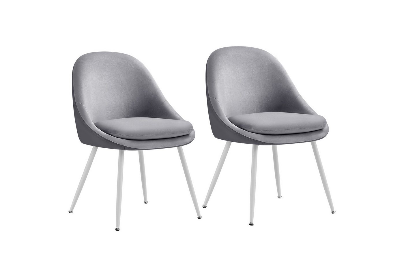 VASAGLE Esszimmerstuhl 2er Set/ 4er Set/ 6er SetKüchenstuhl-61 x 56 x 81,5 cm (T x B x H) (2 St), stuhl bis 120 kg von VASAGLE