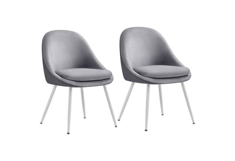 VASAGLE Esszimmerstuhl 2er Set/ 4er Set/ 6er SetKüchenstuhl-61 x 56 x 81,5 cm (T x B x H) (2 St), stuhl bis 120 kg von VASAGLE