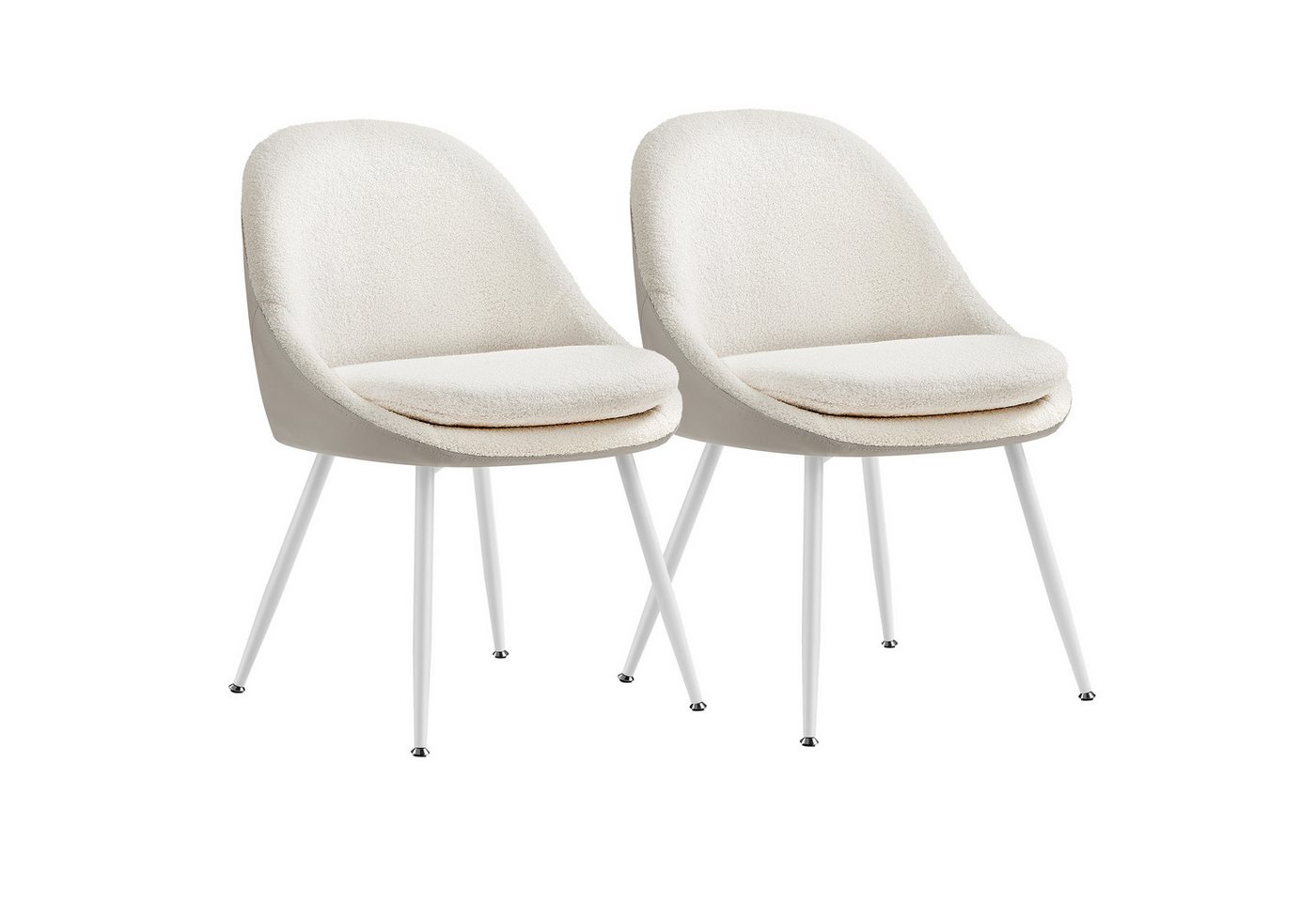 VASAGLE Esszimmerstuhl 2er Set/ 4er Set/ 6er SetKüchenstuhl-61 x 56 x 81,5 cm (T x B x H) (2 St), stuhl bis 120 kg von VASAGLE