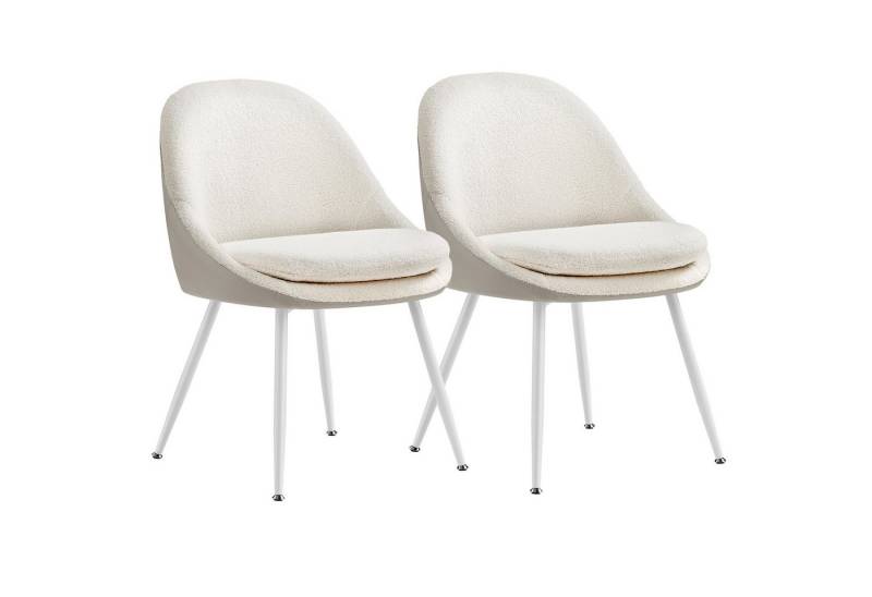 VASAGLE Esszimmerstuhl 2er Set/ 4er Set/ 6er SetKüchenstuhl-61 x 56 x 81,5 cm (T x B x H) (2 St), stuhl bis 120 kg von VASAGLE