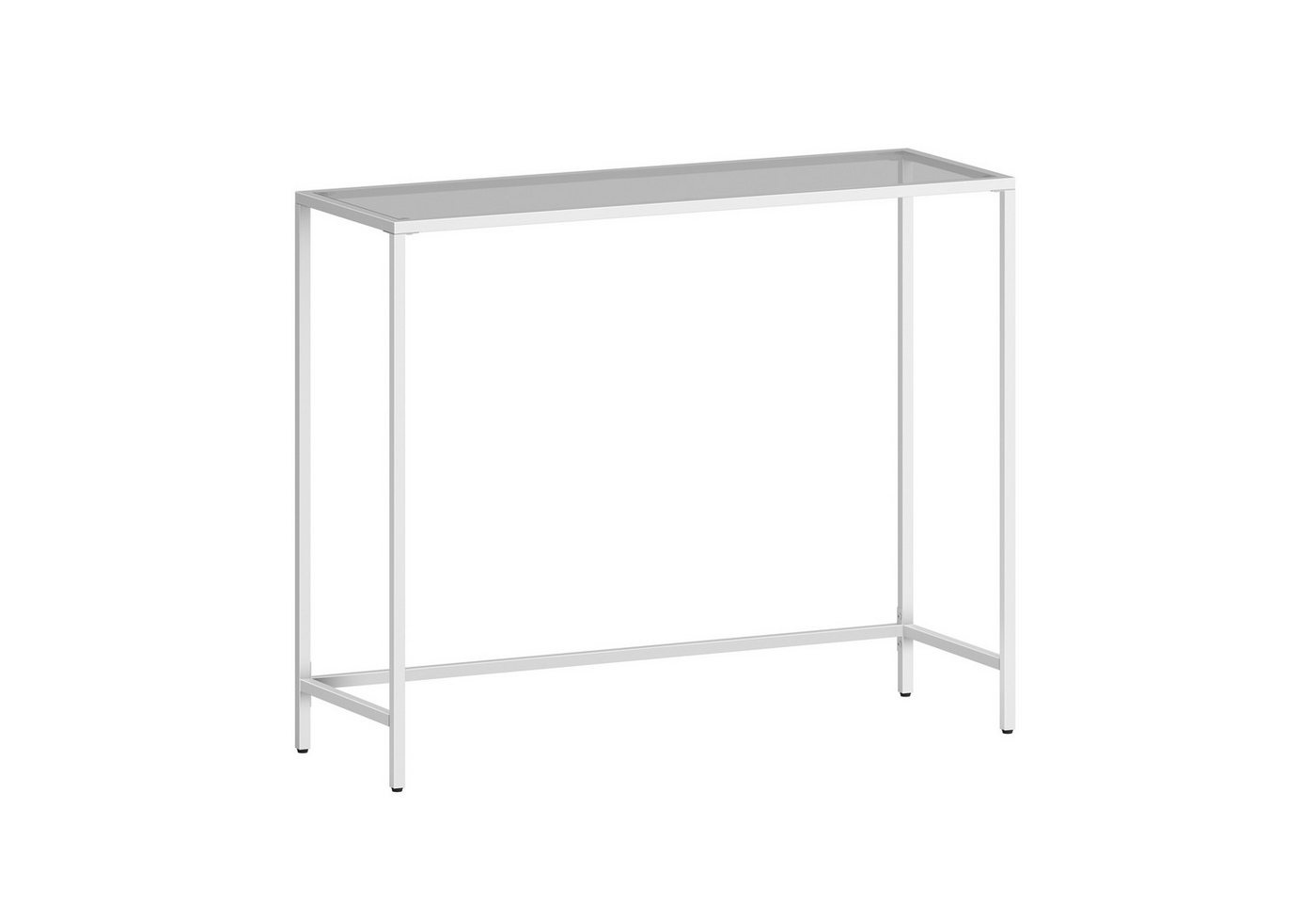 VASAGLE Konsolentisch Beistelltisch, 100 x 35 x 80 cm modern Sofatisch von VASAGLE