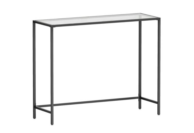 VASAGLE Konsolentisch Beistelltisch, 100 x 35 x 80 cm modern Sofatisch von VASAGLE