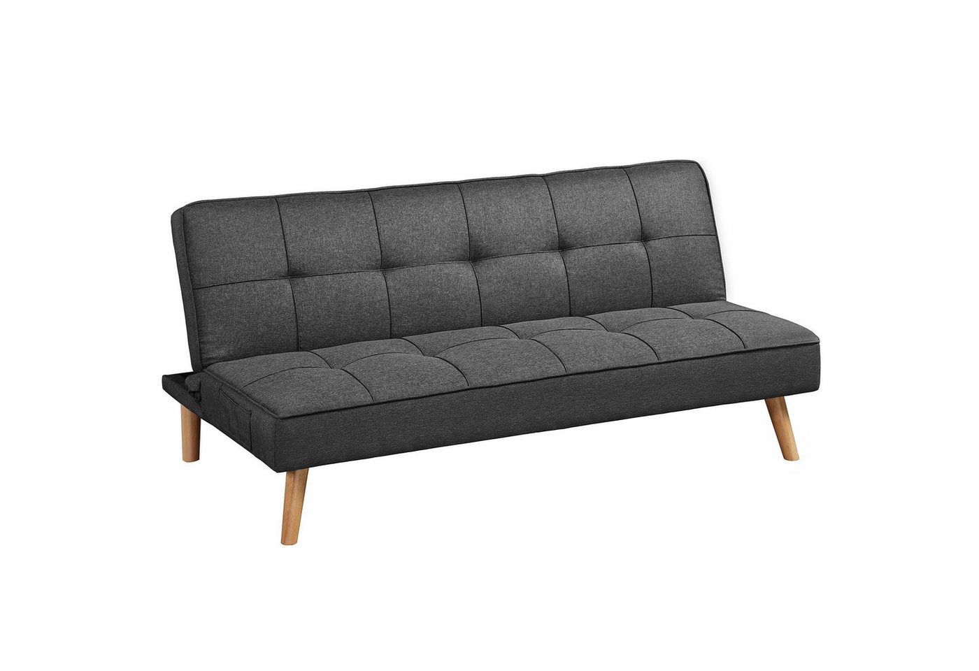 VASAGLE Schlafsofa, Schlafsofa, Bettsofa, 175 x 83 x 76 cm, Baumwoll-Leinen-Mischgewebe von VASAGLE