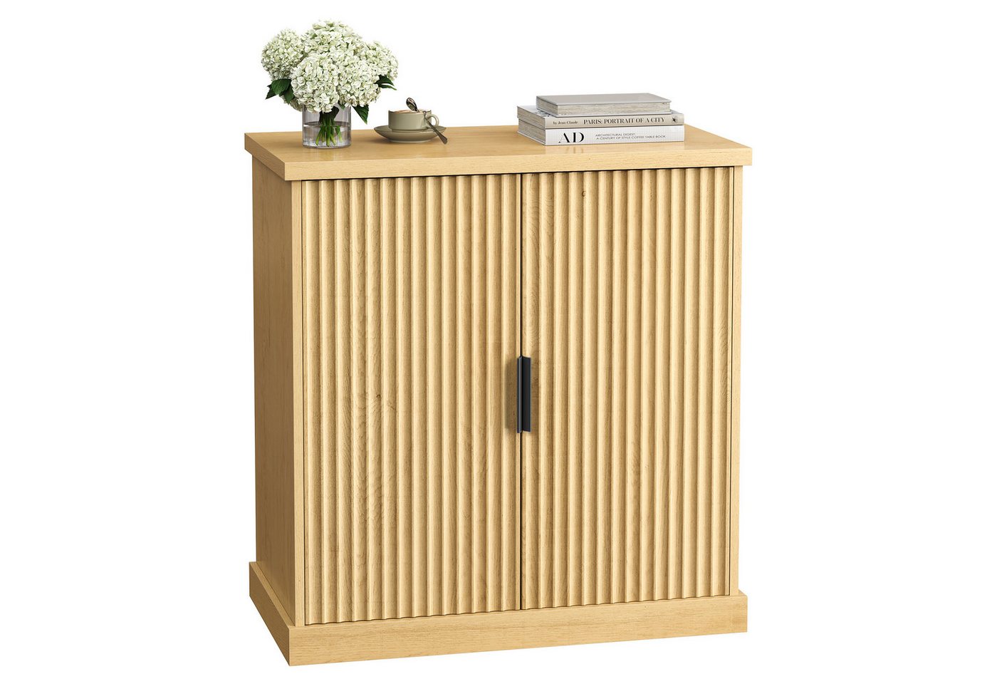 VASAGLE Sideboard Küchenschrank, Konsolenschrank, mit verstellbarer Ablage, :40x76x80cm (T xBxH) von VASAGLE
