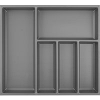 Agoform Besteck Organizer Sky Besteckeinsatz 520x53x473mm schiefgrau Kunststoff von VASALAT