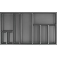 Vasalat - Agoform Besteck Organizer Sky Besteckeinsatz 820x53x473mm schiefgrau Kunststoff von VASALAT