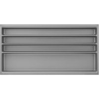 Vasalat - Agoform Besteckeinsatz Scoop ii Set 474x816x59mm, mit Trenner Kunststoff silber Vasalat - Agoform Besteckeinsatz Scoop ii Set 474x816x59mm, mit Trenner Kunststoff silber von VASALAT