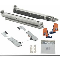 Blum movento blumotion s 760H Schubladenschienen, 450mm Bodenmontage Vollauszug 40kg, 1 Paar inkl. Kupplung und tip-on von VASALAT