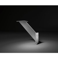 EBB - Barkonsole Korfu - Thekenfuß schräg für Korpus und Wandbefestigung - Thekenstütze ideal für die Küche, Stahl verchromt EBB - Barkonsole Korfu - Thekenfuß schräg für Korpus und Wandbefestigung - Thekenstütze ideal für die Küche, Stahl verchromt von EBB