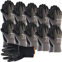 Maxiflex Handschuhe Größe 8 Ultimate 10 Paar - Arbeitshandschuhe Herren und Damen mit hervorragendem Grip - Montagehandschuhe Nitril von VASALAT