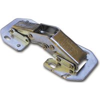 Möbel Gelenkscharnier Easy-On aufschraubbar mit Zuhalte-Feder 10 Stück von SISO