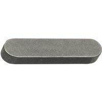 Vasalat - Passfeder DIN6885A C45K 20x12x160 mm rundstirnig Welle-Nabe-Verbindung, Stahl blank - 25 Stück von VASALAT