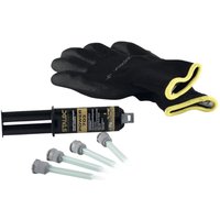 Staloc 2 Komponenten Kleber extra stark Power 703 - Kraftkleber für Metall, Stein & Keramik, Klebstoff 25ml beige + 4x Statikmischer von VASALAT