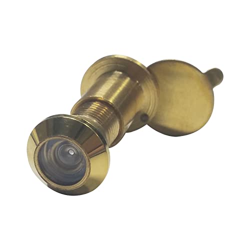 VASALAT 1180 VISOR-VC-LATON-PUL Türgucker ø 12 mm, Weitwinkel 90°, TS 15-25 mm, Messing poliert, VASALAT 1180 VISOR-VC-LATON-PUL Türgucker ø 12 mm, Weitwinkel 90°, TS 15-25 mm, Messing poliert, von vasalat