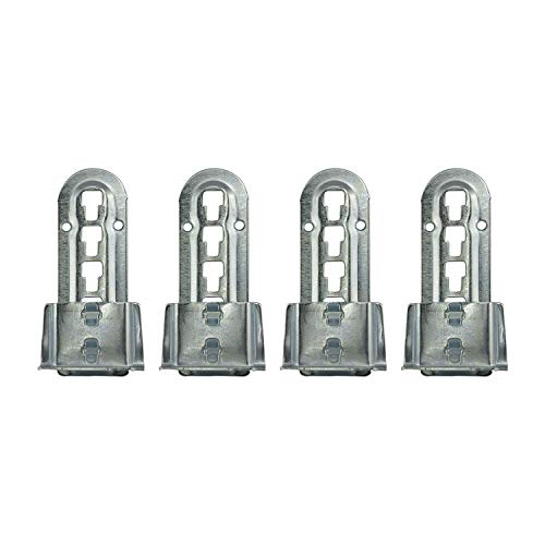 vasalat Bettverbinder höhenverstellbar, Lattenrostauflage, Stahl verzinkt, 4 STK von vasalat