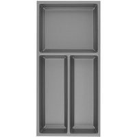 Vasalat - Agoform Besteck Organizer Sky Besteckeinsatz 220x53x473mm schiefgrau Kunststoff von VASALAT