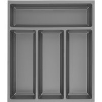 Vasalat - Agoform Besteck Organizer Sky Besteckeinsatz 320x53x373mm schiefgrau Kunststoff von VASALAT