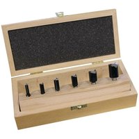 Nutfräsersatz 973CT06A04 Hartmetall Schaft-Ø 8 mm 6-teilig von FISCH-TOOLS