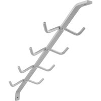 Vasalat - Garderobenarm Neper mit 4 Doppelhaken ohne Auflage, Aluminium silber eloxiert Vasalat - Garderobenarm Neper mit 4 Doppelhaken ohne Auflage, Aluminium silber eloxiert von VASALAT