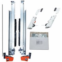 Vasalat - blum movento blumotion s 760H Schubladenschienen, 380mm Vollauszug 40kg m.TIP-ON Funktion, 1 Paar inkl. Kupplung von VASALAT