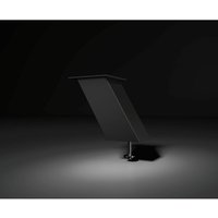 Ebb Thekenfuß Jumbo - Barkonsole schräg - hochwertige Thekenkonsole, Aluminium schwarz von VASALAT