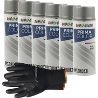 vasalat Dupli-Color Lackspray graualuminium matt RAL 9007 - Sprühlack für Metall, Kunststoff und Holz - wetterfeste Sprühfarbe für den Innen- und von VASALAT