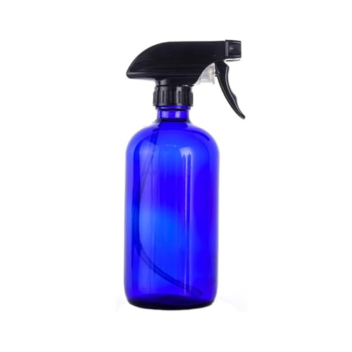 VASANA Leere Sprühflaschen, Wassersprühflaschen mit verstellbarem Sprühkopf, nachfüllbar, auslaufsicher, Sprühflasche für Gartenarbeit, Pflanzen, Haare, Schönheit, 500 ml, Blau von VASANA