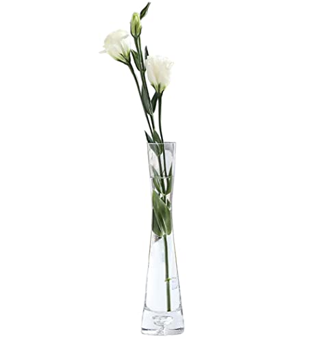 VASANA Handgefertigte geblasene Kunstknospe kleine Glasblumenvase Vintage Mini Mund Glas dekorative Vase Einzelstiel Vasen Kunst Blumenbehälter für Zuhause Hochzeit Büro Dekor von VASANA