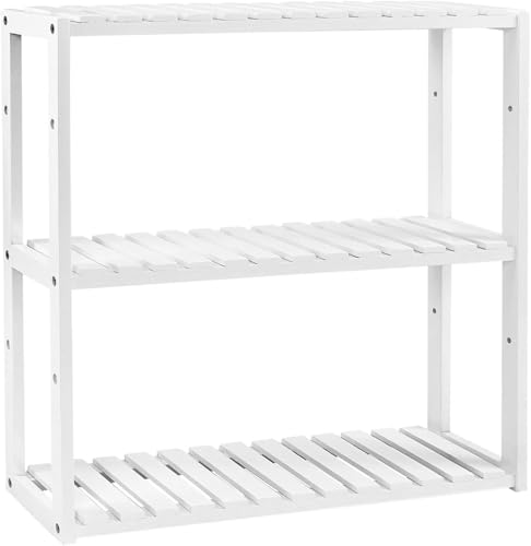 VASMIA Bamboo Shelf with 3 Shelves VBS03W01 VASMIA Bamboo Shelf with 3 Shelves VBS03W01 von VASMIA