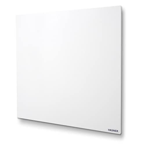VASNER Citara M Infrarotheizung – Infrarot Elektroheizung Metall weiß Wandheizung Deckenheizung IP44 Schutz Bad Heizpaneel Innenbereich 10 J. Garantie (450 Watt) von VASNER