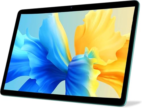 VASOUN Tablet 10 Zoll, Android Tablets 13, 5Ghz WiFi,128 GB Speicher, 8000 mAh, 2.0 MP+8.0 MP Kamera, GMS Zertifikat Octa-Core (Grün) von VASOUN