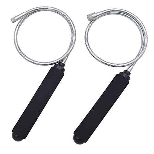 VASTOOLS Flexibler Magnetheber 2 Stück, 1kg & 2kg, 66cm Flexibel Stabmagnet Stark von VASTOOLS